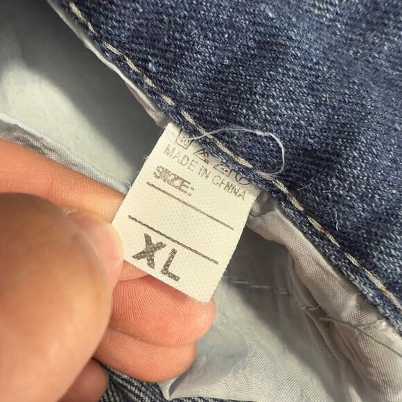 High Street Hello Kitty Bow Cargo Fashion High Waist Jeans Pleated Pants, XL - Picture 8 of 8